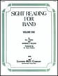 Sight Reading for Band No. 1-Clarinet 1 Clarinet 1 band method book cover